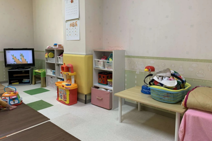 病児保育「すこやかルーム」室内